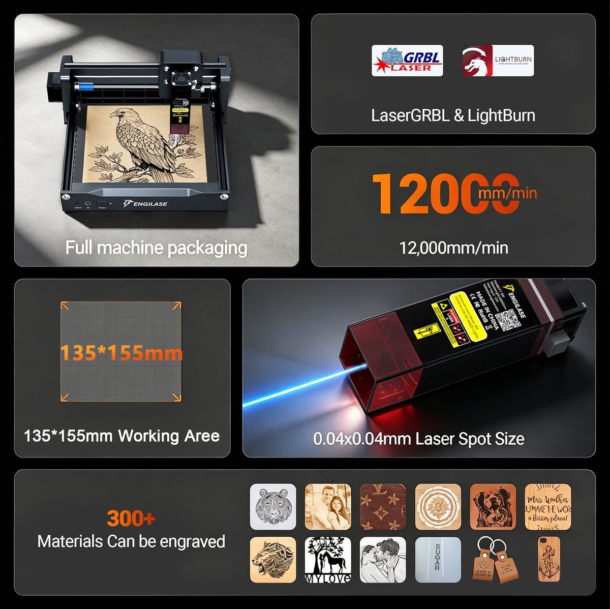 Engilase F1 Mini Laser Engraver 3.5W