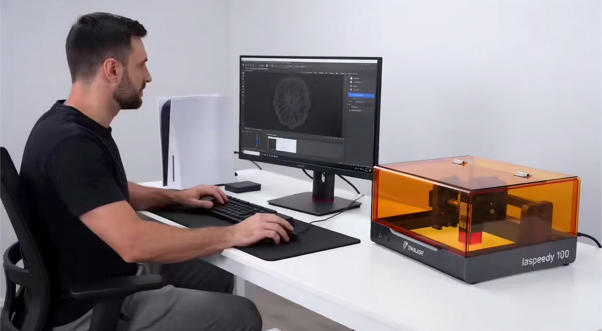 Engilase F1 Pro - Dual Laser All-Material Engraving Machine